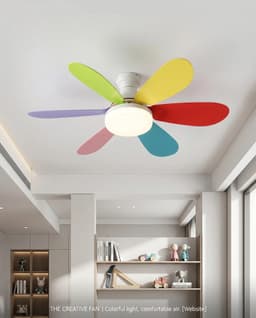 Flower Fan Light 4